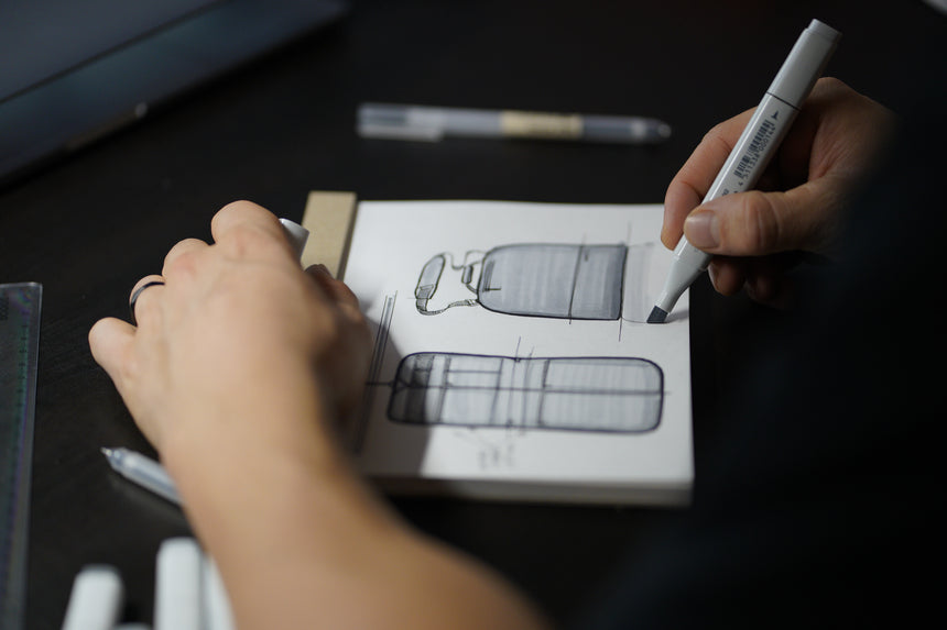 Drawing Pad Gray A4