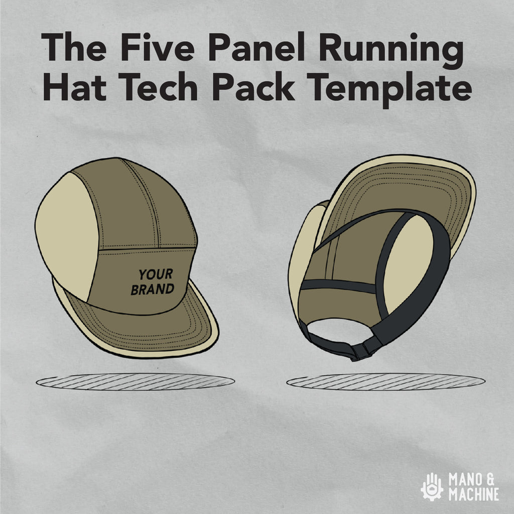 The Five Panel Running Hat Tech Pack Template – manoandmachine fashion-design-templates-vector-illustrations-and-clip-arts5-panel-hat-template-fashion-design-vector-body-sketch-clip-art