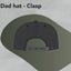 6 Panel Dad Hat template