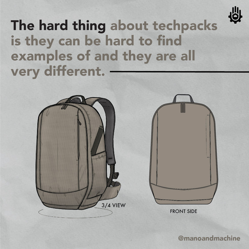 Mano + Machine Travel Pack Example Tech Pack – manoandmachine