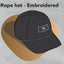 5 Panel Pinch Rope Hat Template